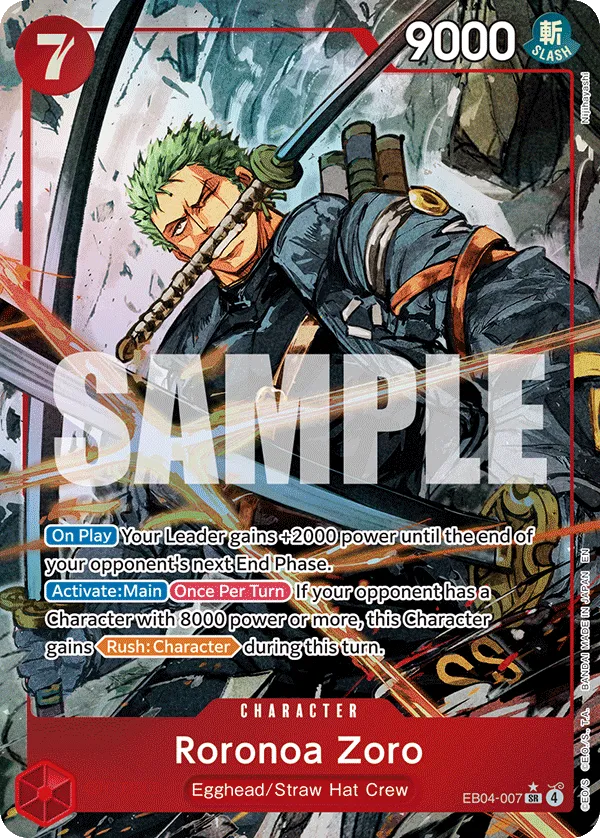 Carta Roronoa Zoro (EB04-007)
