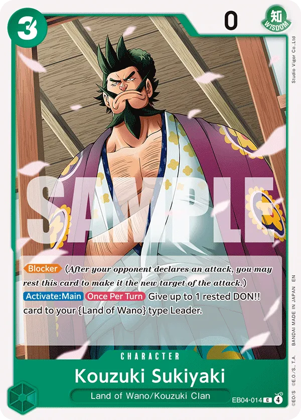 Carta Kozuki Sukiyaki (EB04-014)