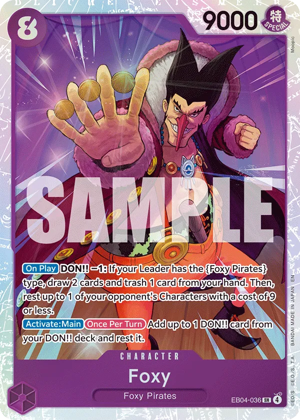 Carta Foxy (EB04-036)
