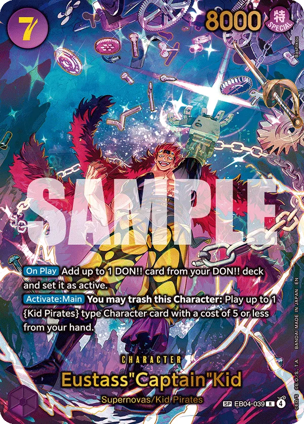 Carta Eustass"Captain"Kid (EB04-039)