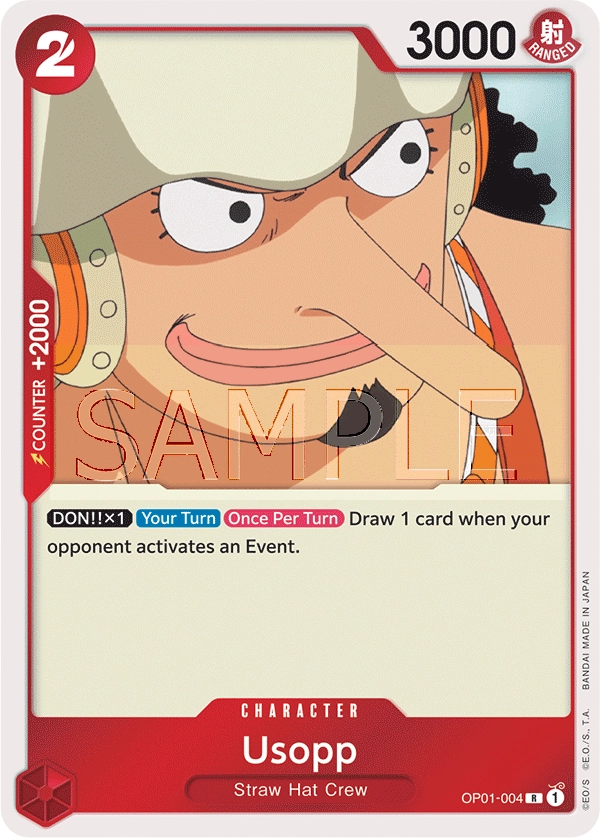 Carta Usopp (OP01-004)