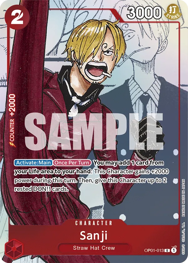 Carta Sanji (OP01-013)