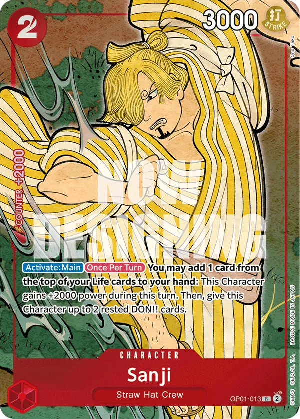 Carta Sanji (OP01-013)