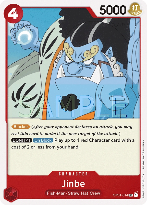 Carta Jinbe (OP01-014)