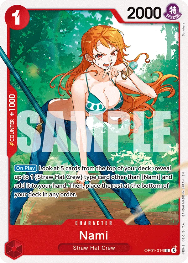 Carta Nami (OP01-016)