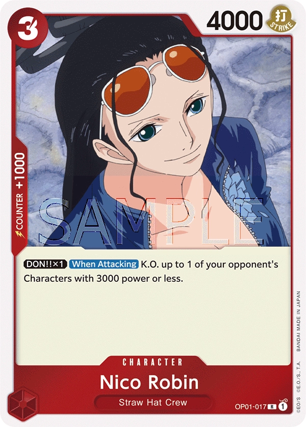 Carta Nico Robin (OP01-017)