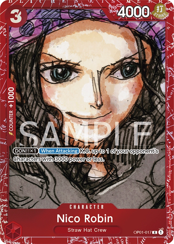 Carta Nico Robin (OP01-017)