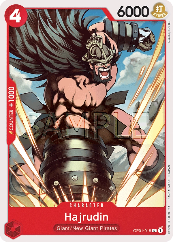 Carta Hajrudin (OP01-018)