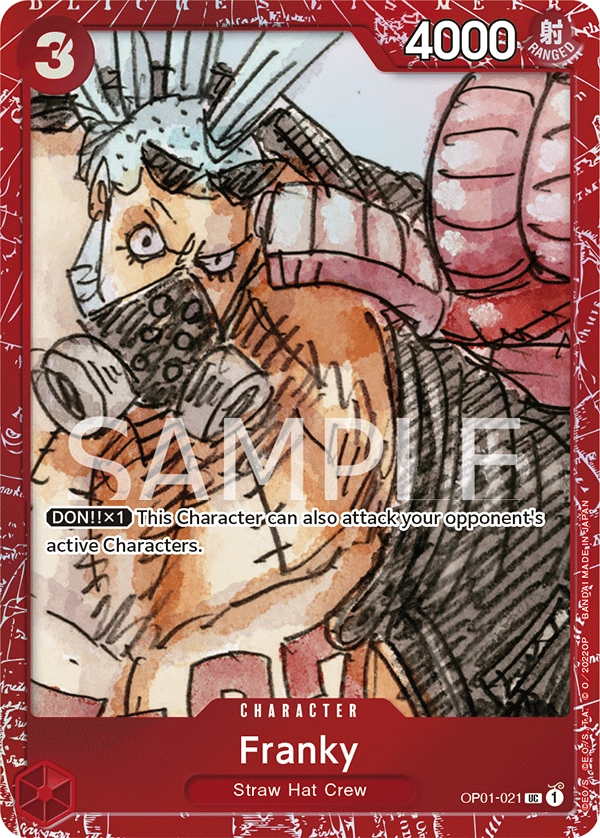 Carta Franky (OP01-021)
