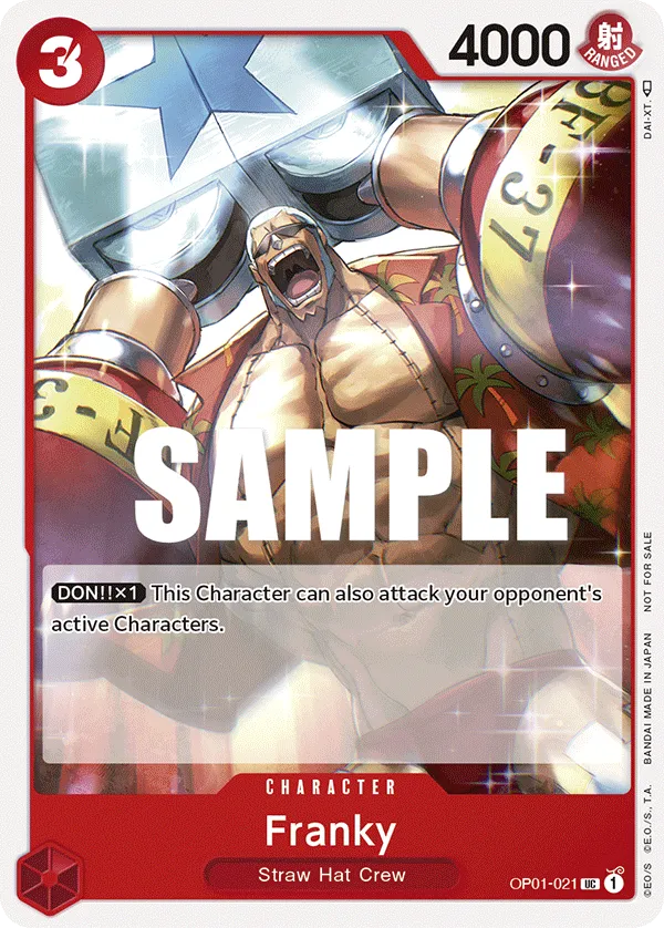 Carta Franky (OP01-021)