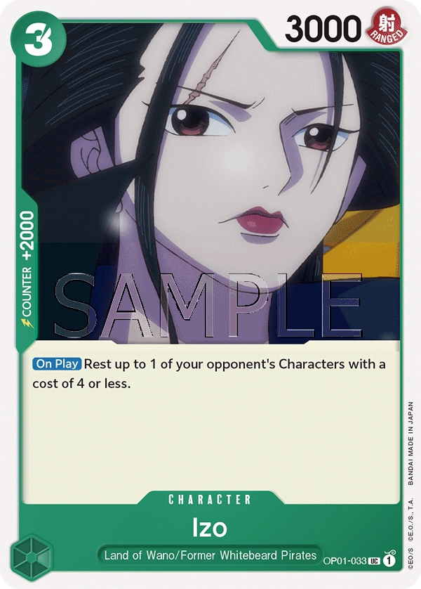 Carta Izo (OP01-033)
