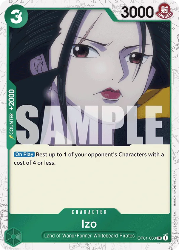 Carta Izo (OP01-033)