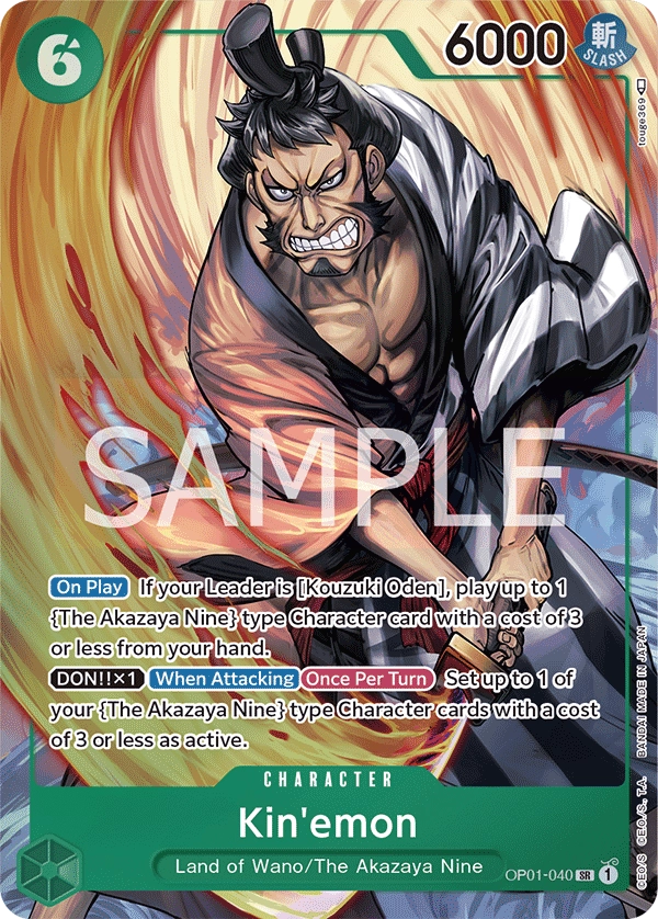 Carta Kin'emon (OP01-040)