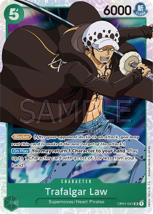 Carta Trafalgar Law (OP01-047)