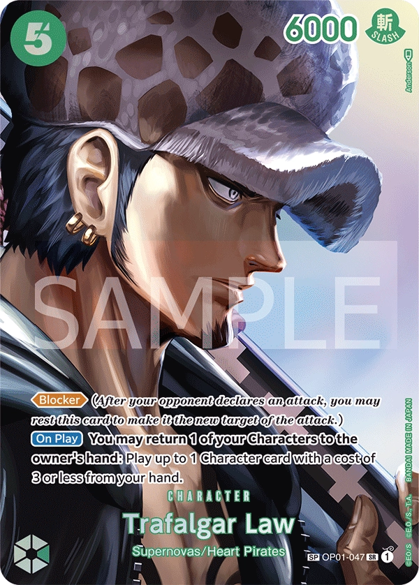 Carta Trafalgar Law (OP01-047)