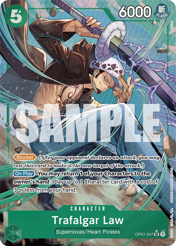 Carta Trafalgar Law (OP01-047)