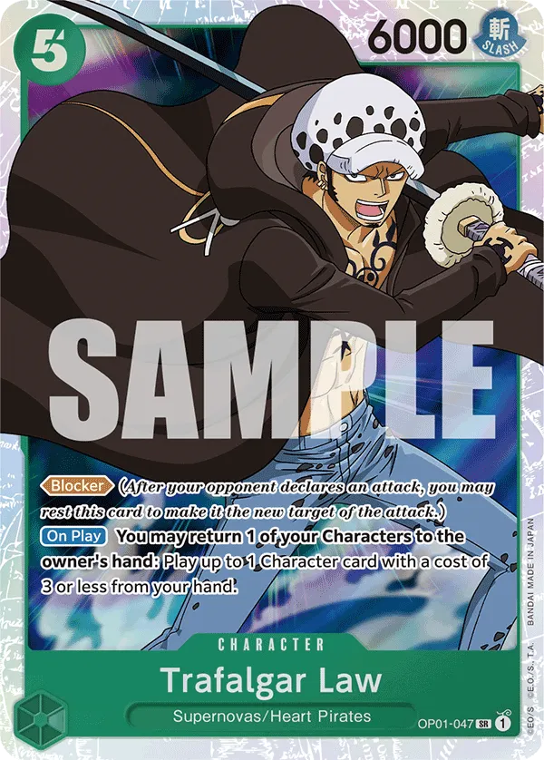 Carta Trafalgar Law (OP01-047)