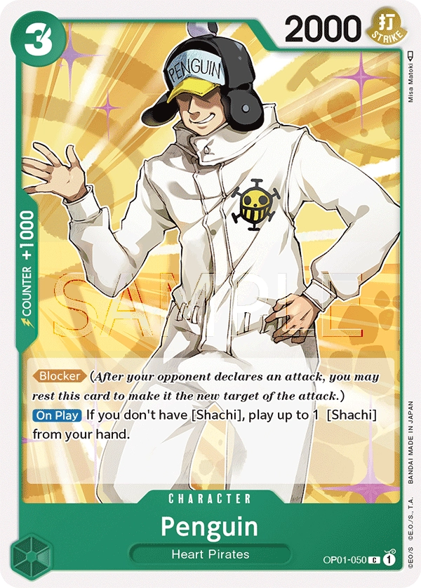 Carta Penguin (OP01-050)