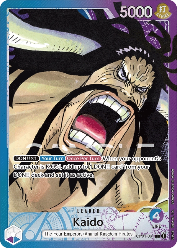 Carta Kaido (OP01-061)