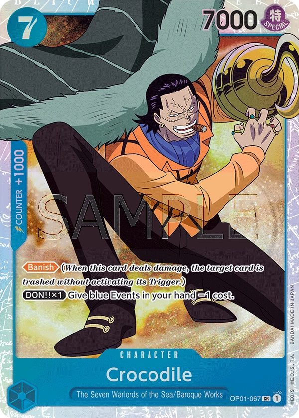Carta Crocodile (OP01-067)