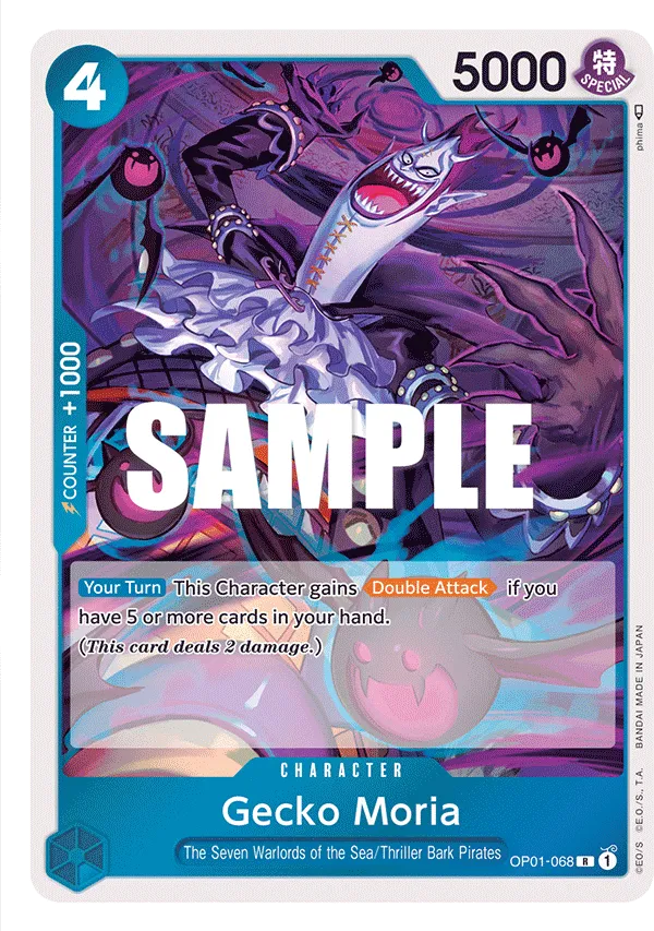 Carta Gecko Moria (OP01-068)