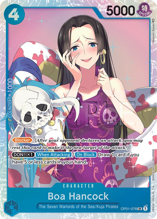 Carta Boa Hancock (OP01-078)