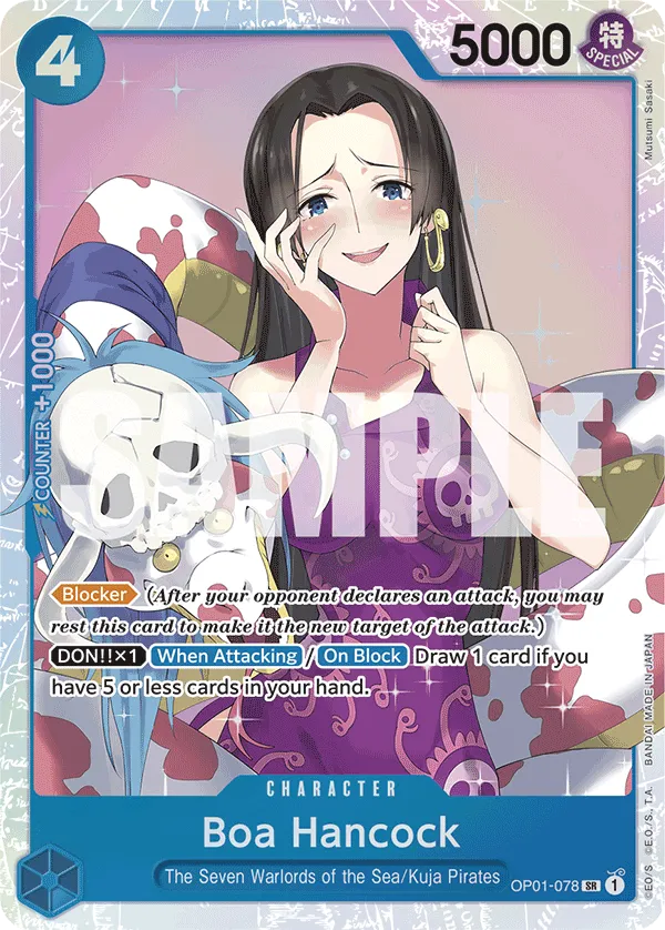 Carta Boa Hancock (OP01-078)