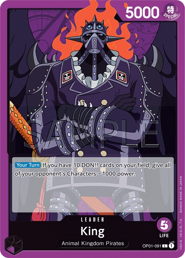 Carta King (OP01-091)