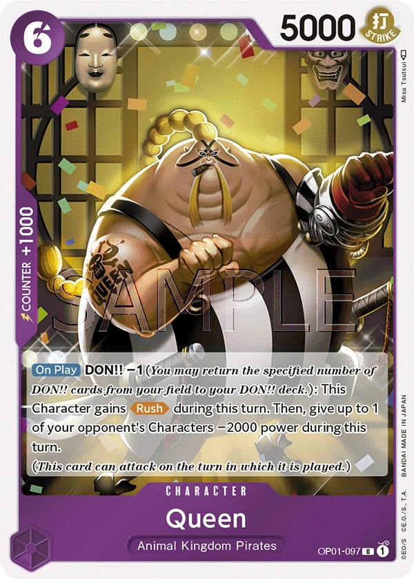 Carta Queen (OP01-097)