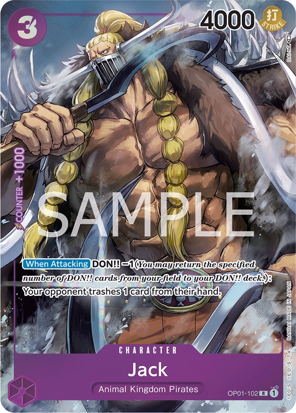 Carta Jack (OP01-102)