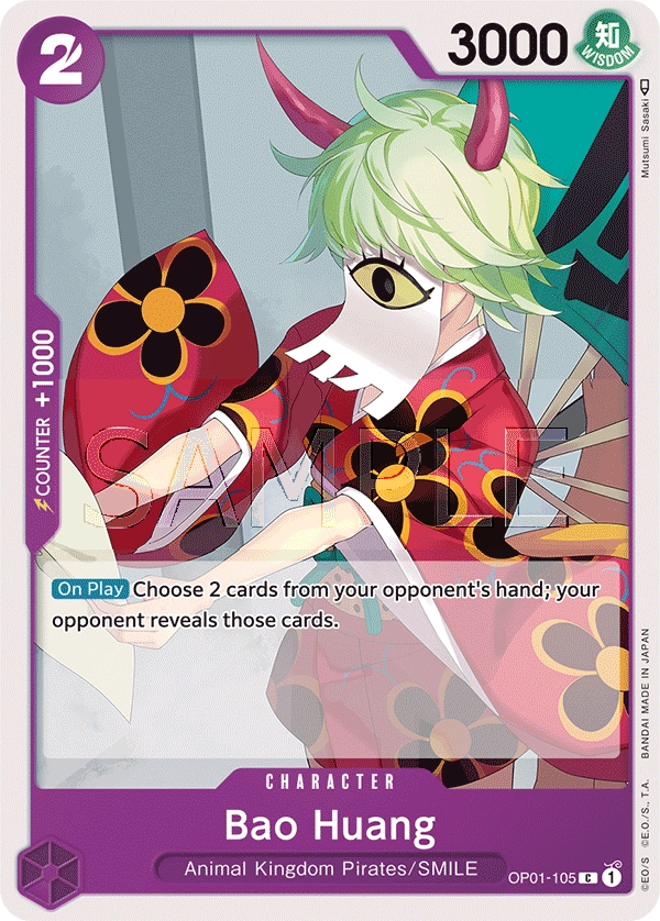 Carta Bao Huang (OP01-105)