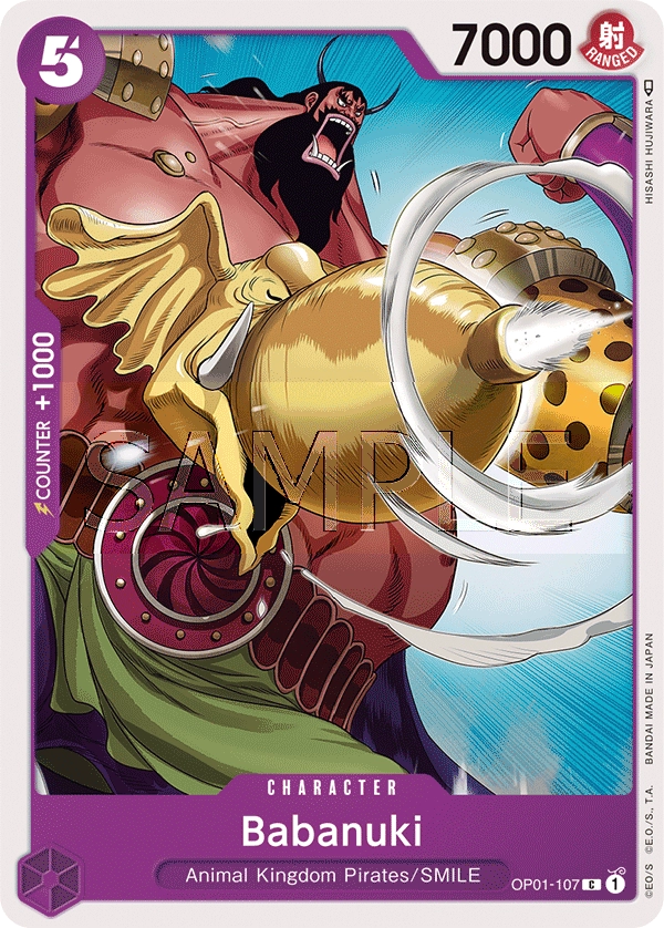 Carta Babanuki (OP01-107)