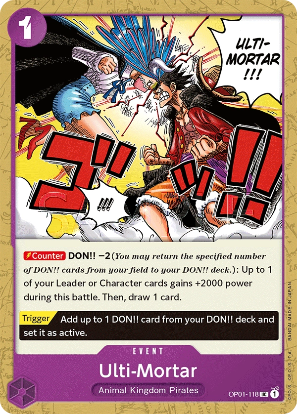 Carta Ulti-Mortar (OP01-118)