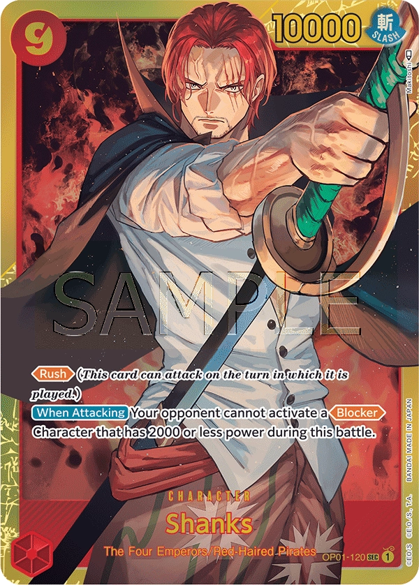 Carta Shanks (OP01-120)