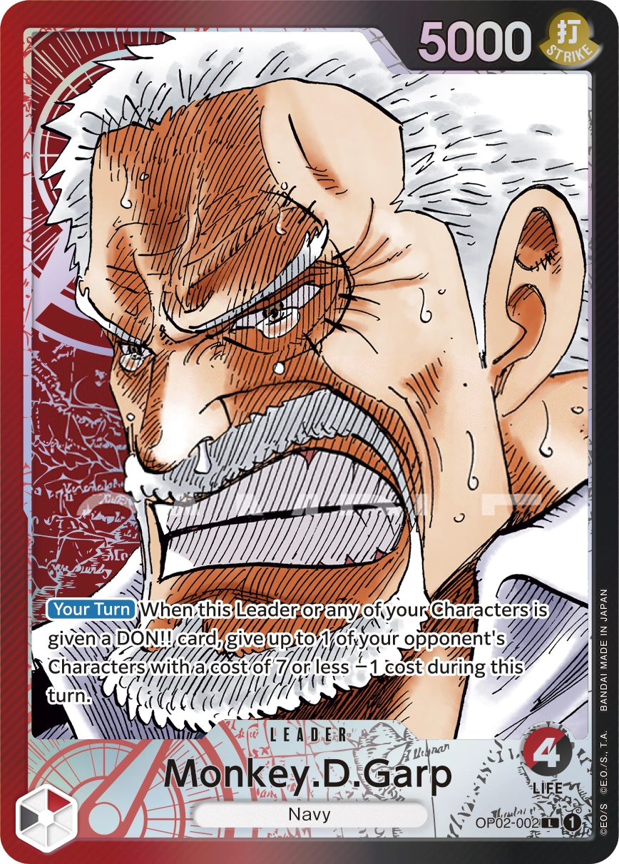 Carta Monkey.D.Garp (OP02-002)