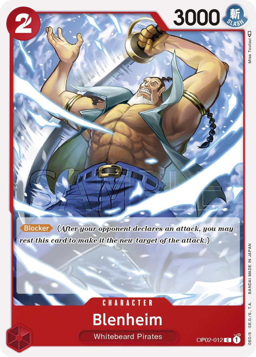 Carta Blenheim (OP02-012)