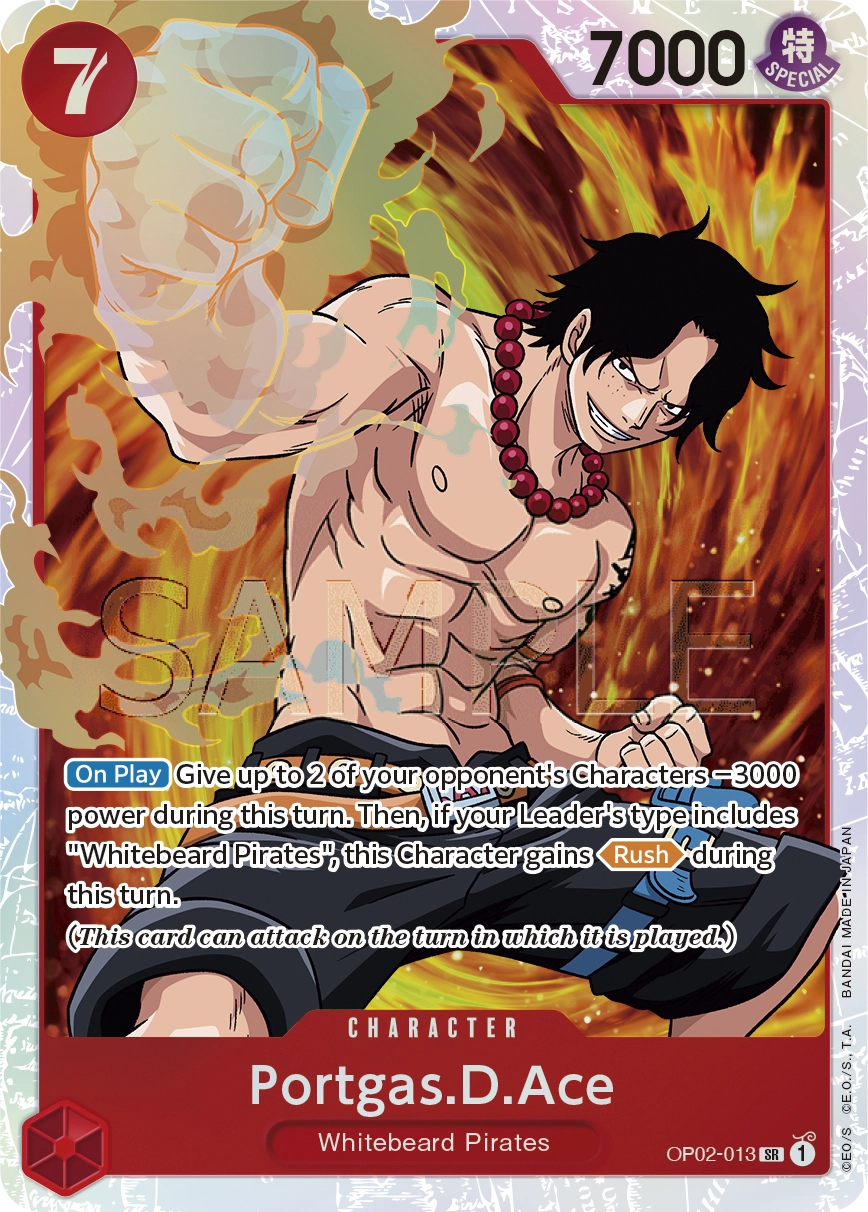 Carta Portgas.D.Ace (OP02-013)
