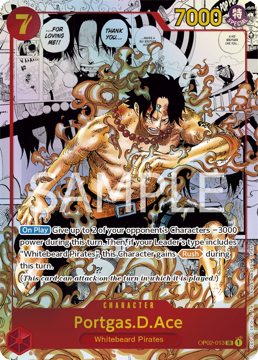 Carta Portgas.D.Ace (OP02-013)