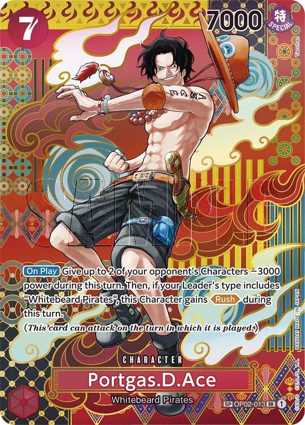 Carta Portgas.D.Ace  (OP02-013)