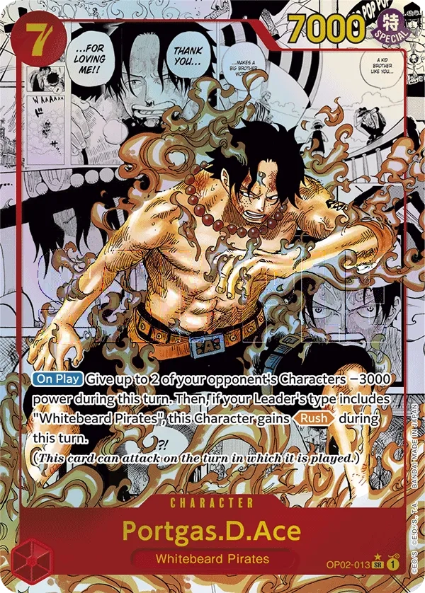 Carta Portgas.D.Ace (OP02-013)