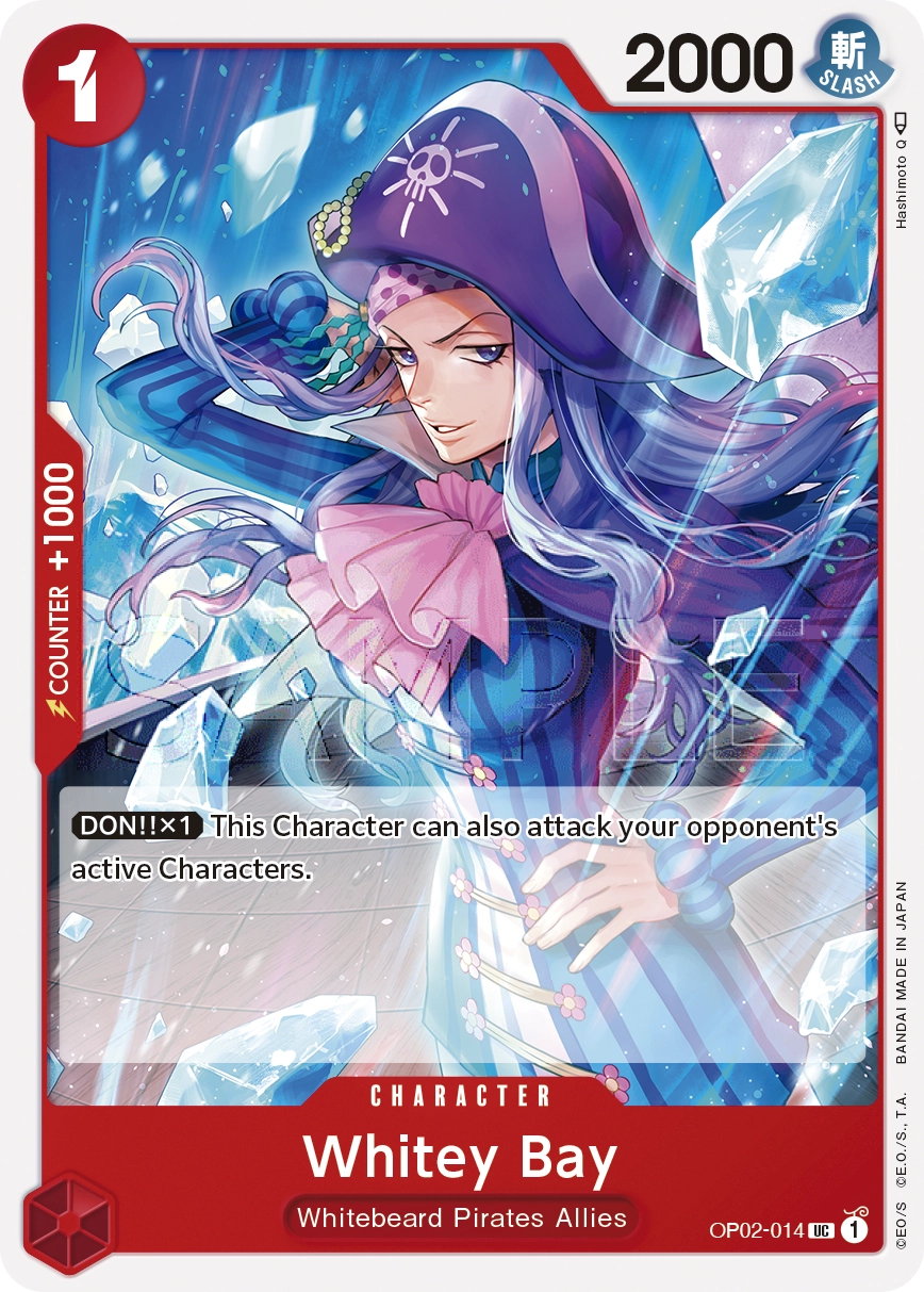 Carta Whitey Bay (OP02-014)