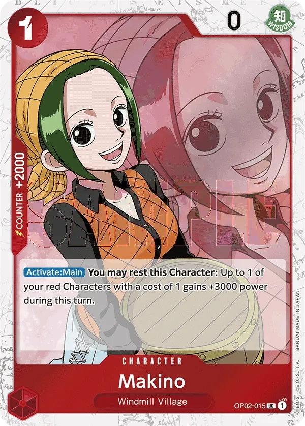 Carta Makino (OP02-015)