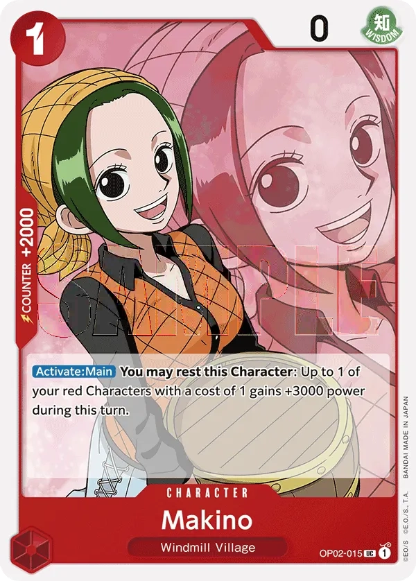 Carta Makino (OP02-015)