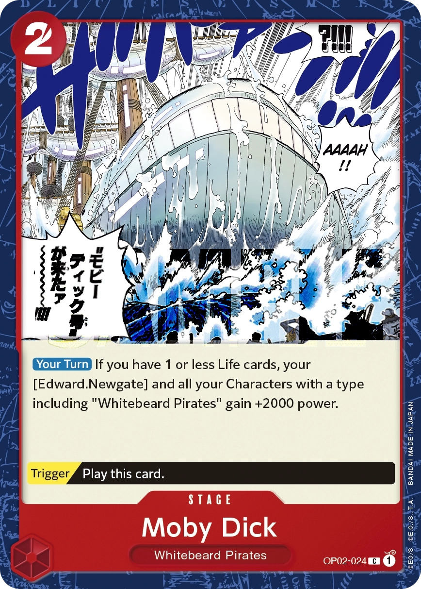 Carta Moby Dick (OP02-024)