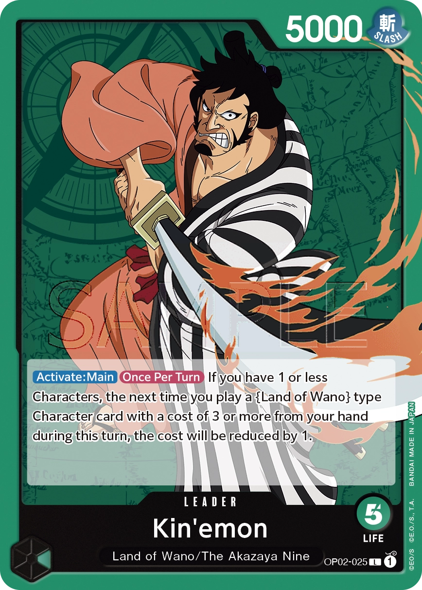 Carta Kin'emon (OP02-025)
