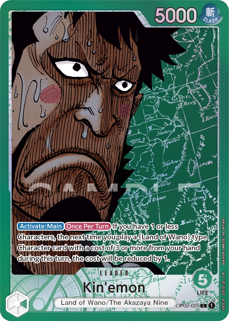 Carta Kin'emon (OP02-025)