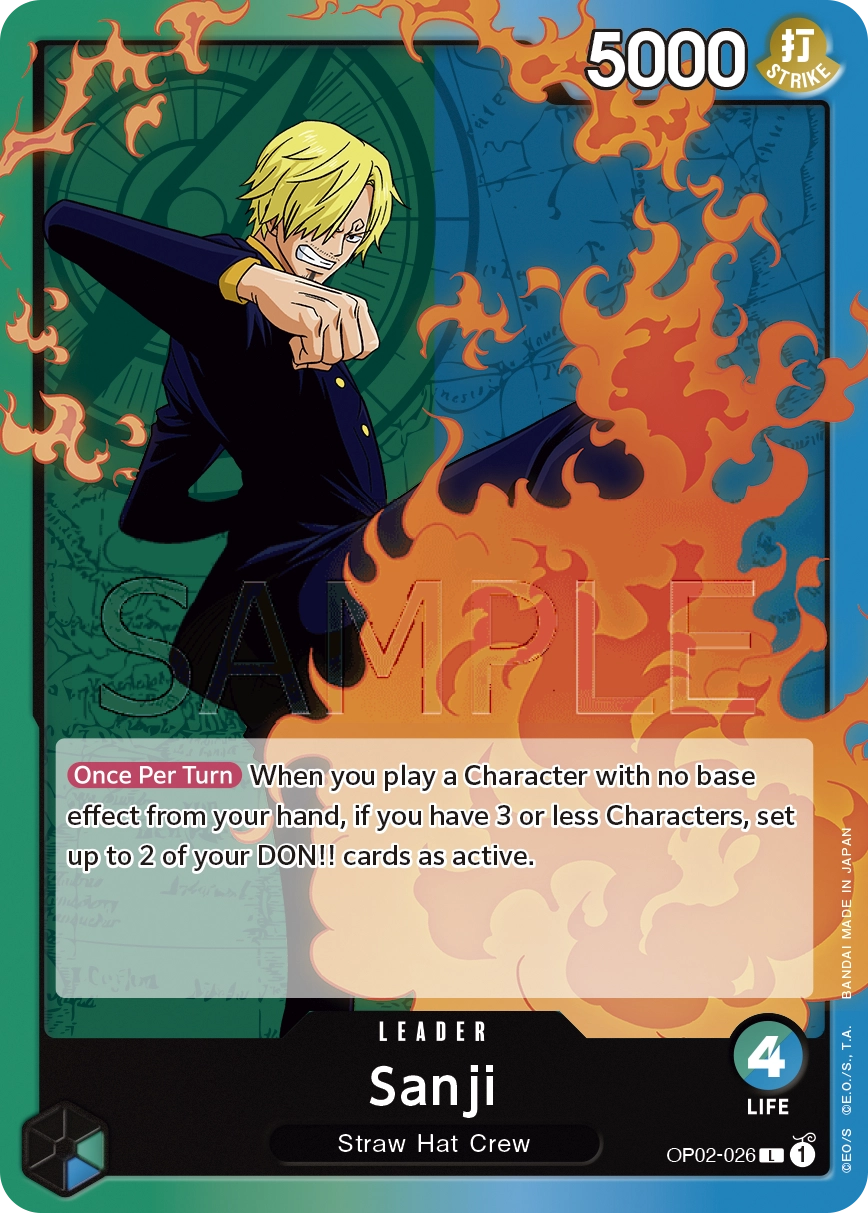 Carta Sanji (OP02-026)