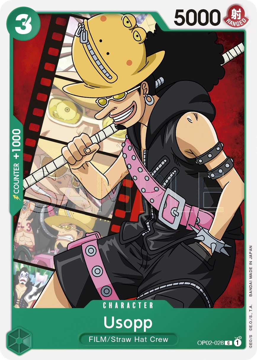 Carta Usopp (OP02-028)