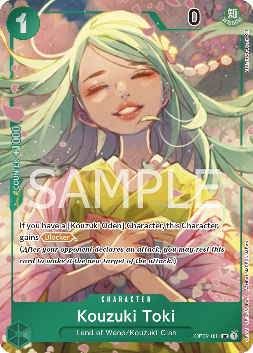 Carta Kouzuki Toki (OP02-031)
