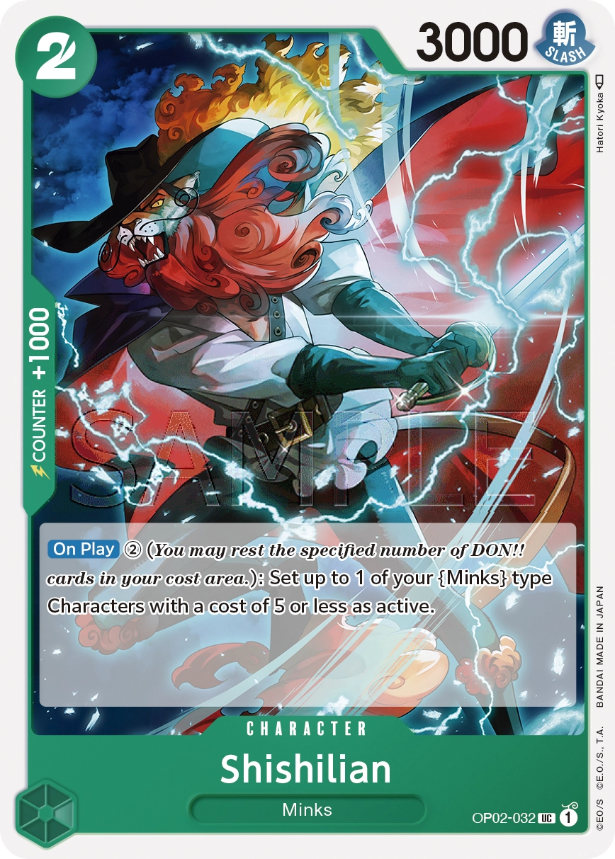 Carta Shishilian (OP02-032)